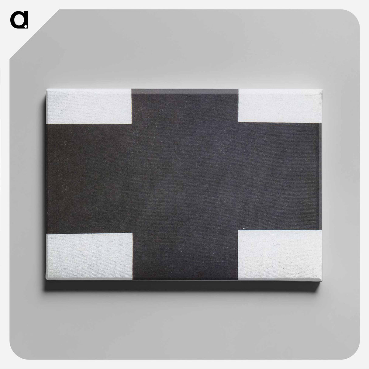 アートパネル-Black Cross - カジミール マレーヴィチ Canvas.