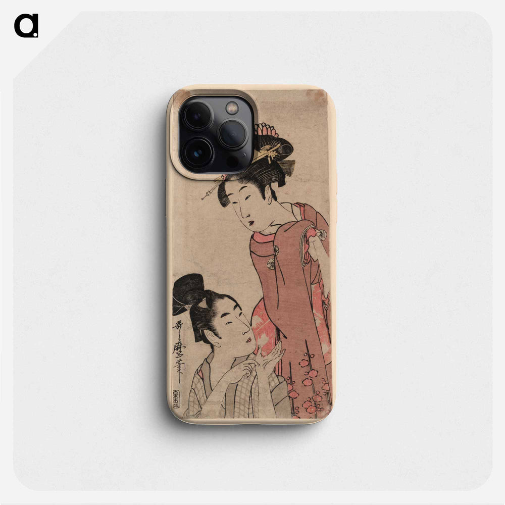 Oume kumenosuke - 喜多川 歌麿 Phone Case.