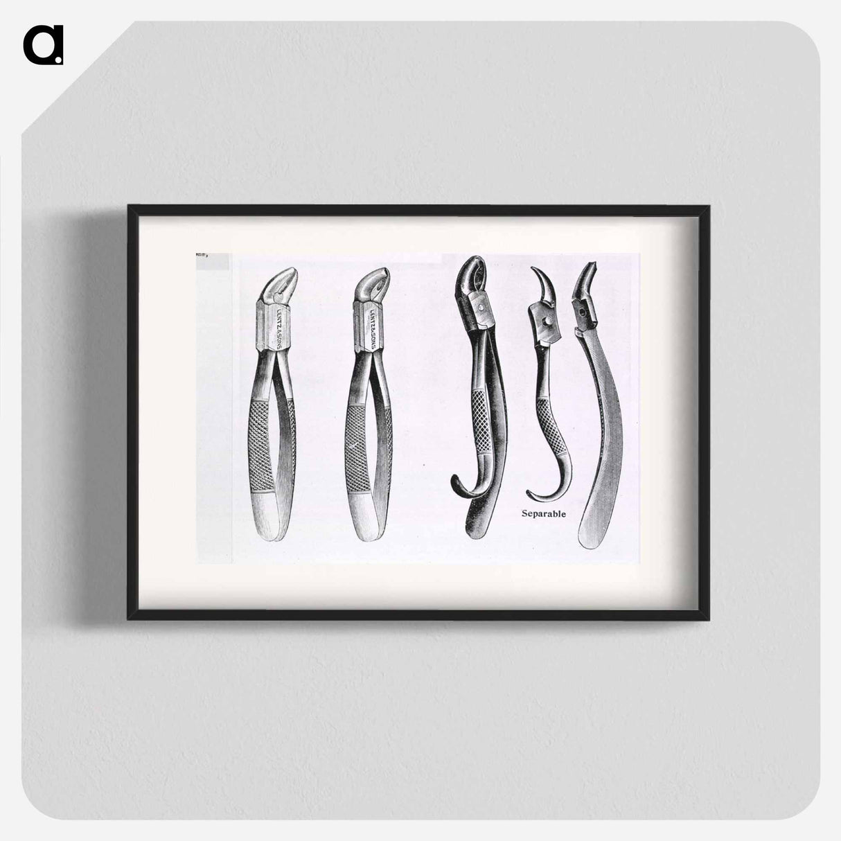 アートポスター-Dental Extraction Instruments
- 国立医学図書館 Poster.