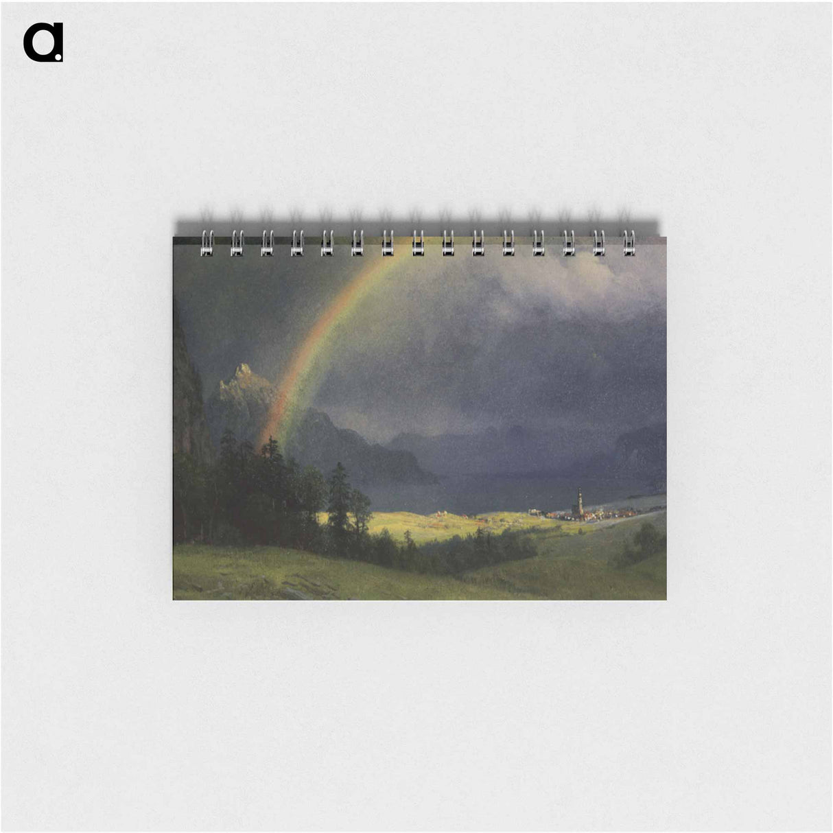 アートメモ帳-After The Shower - アルバート ビアスタット Memo.