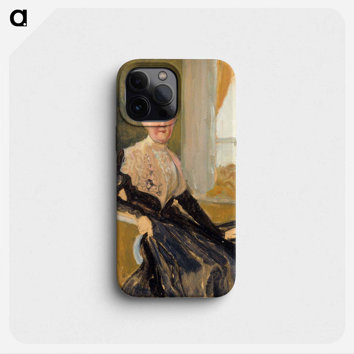 Portrait of countess elisabeth wachtmaister, compositional sketch - アルバート エーデルフェルト Phone Case.