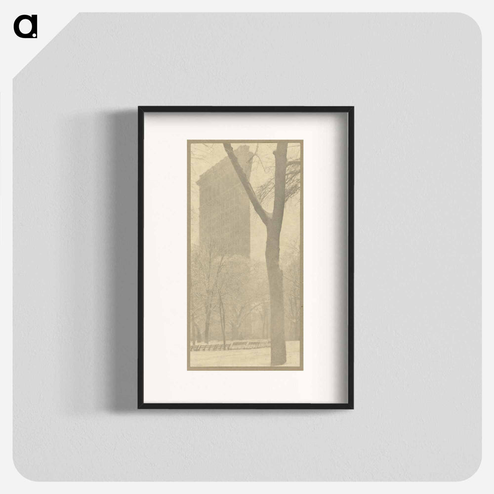 The Flatiron - アルフレッド スティーグリッツ Poster.
