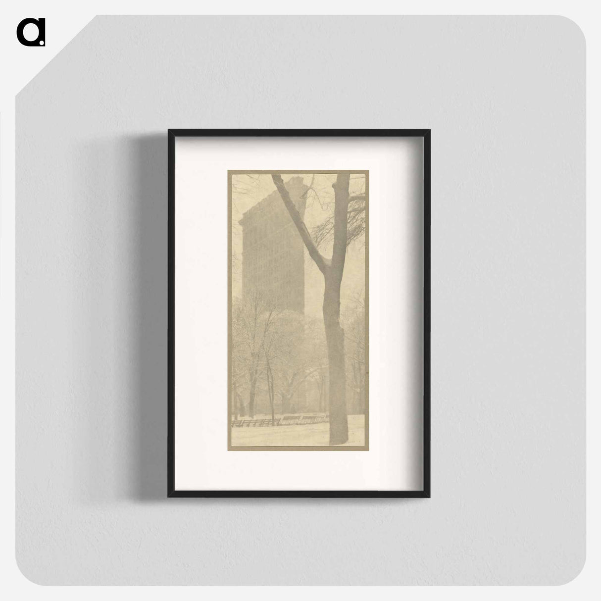 The Flatiron - アルフレッド スティーグリッツ Poster.