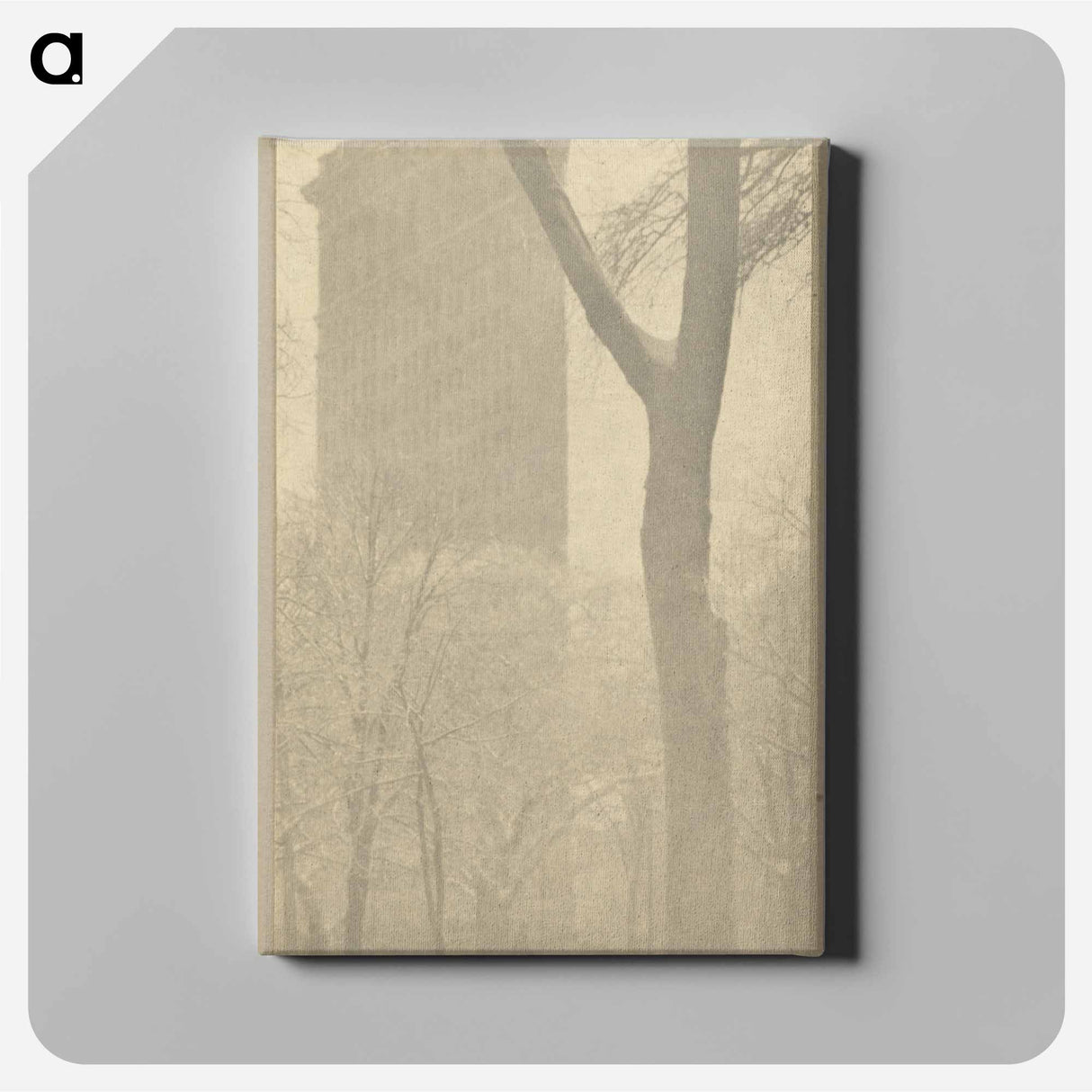 The Flatiron - アルフレッド スティーグリッツ Canvas.