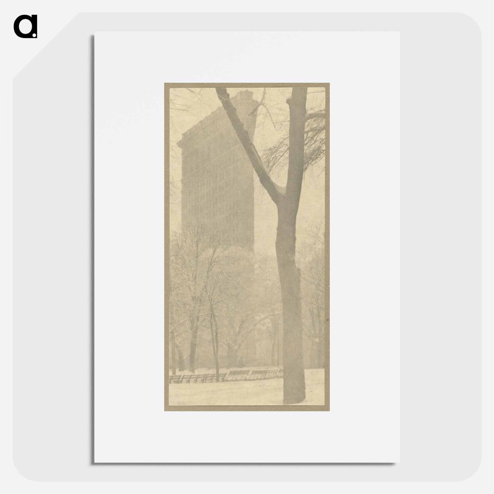 The Flatiron - アルフレッド スティーグリッツ Poster.