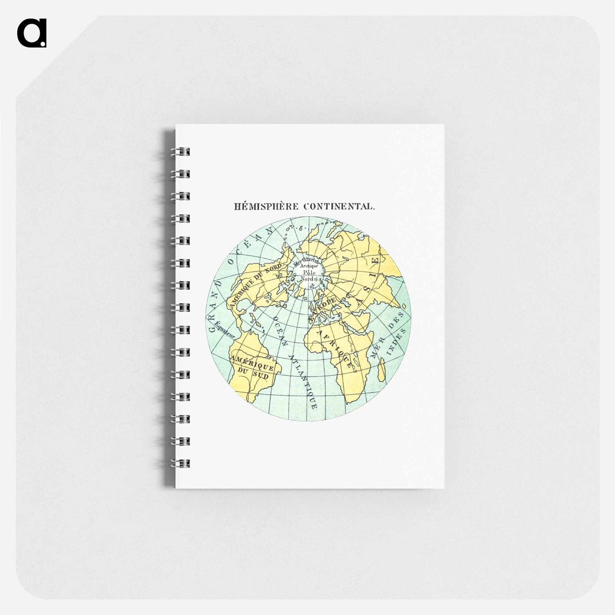 World atlas from Voyeur's Checklist - アンティーク地図 Memo.