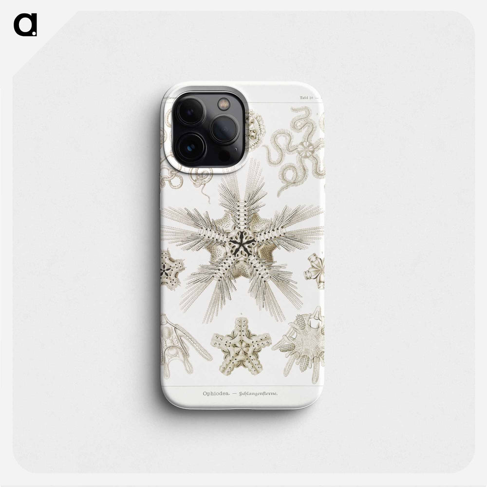 Ophiodea–Schlangensterne - エルンスト ヘッケル Phone Case.