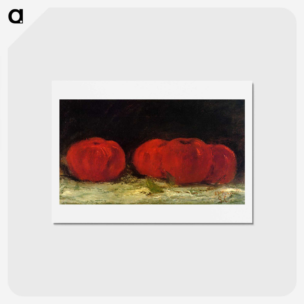 3-22_Gustave-Courbet_hagaki