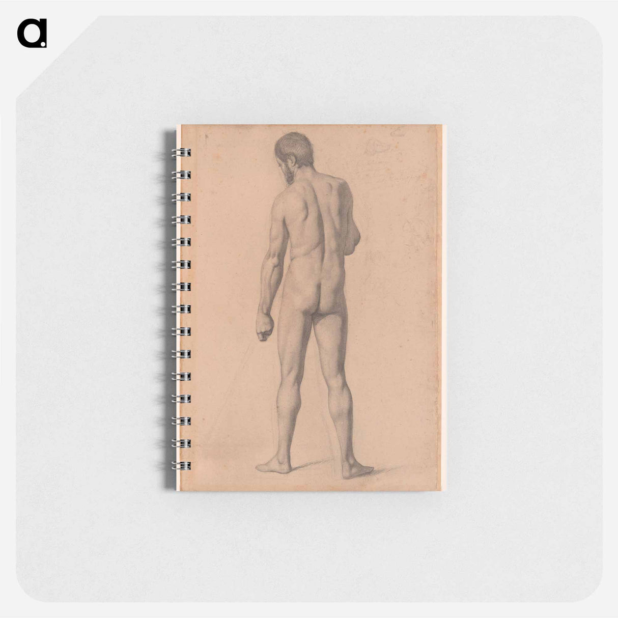 Academic Nude, Seen from the Back - ポール セザンヌ Memo.