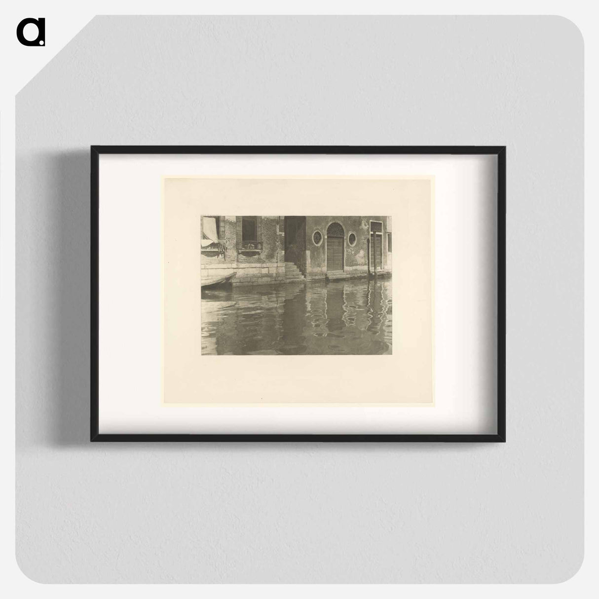 Reflections - Venice - アルフレッド スティーグリッツ Poster.