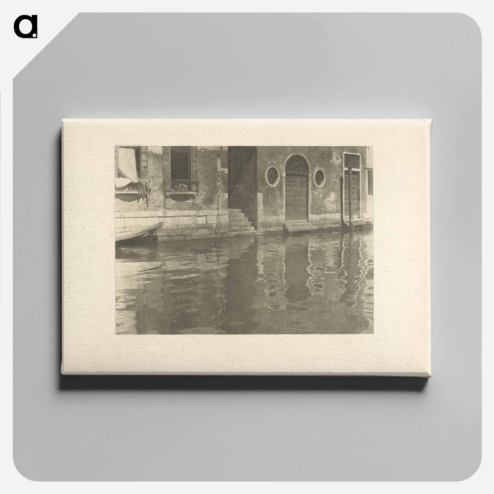 Reflections - Venice - アルフレッド スティーグリッツ Canvas.