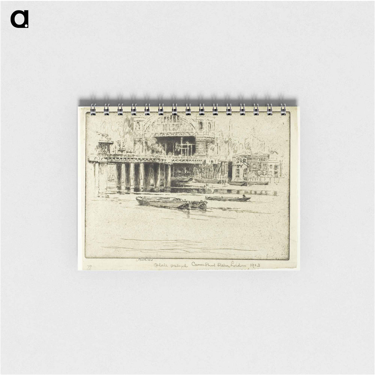 アートメモ帳-Cannon Street Station, from the River
- ジョセフ ペネル Memo.
