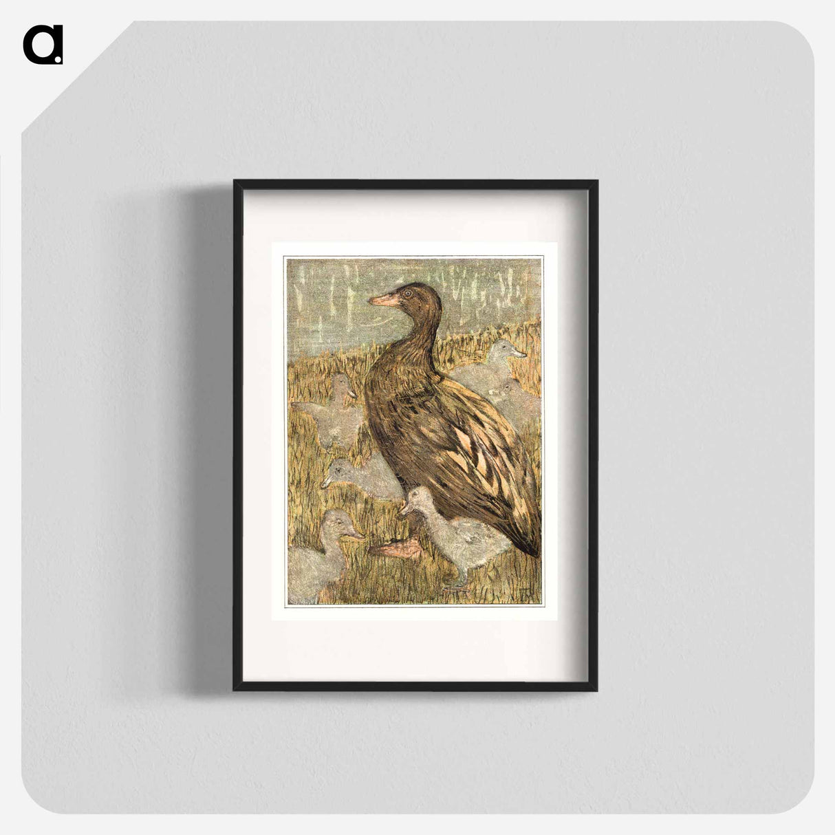 When I was young I was drinking water - Theo van Hoytema Poster.