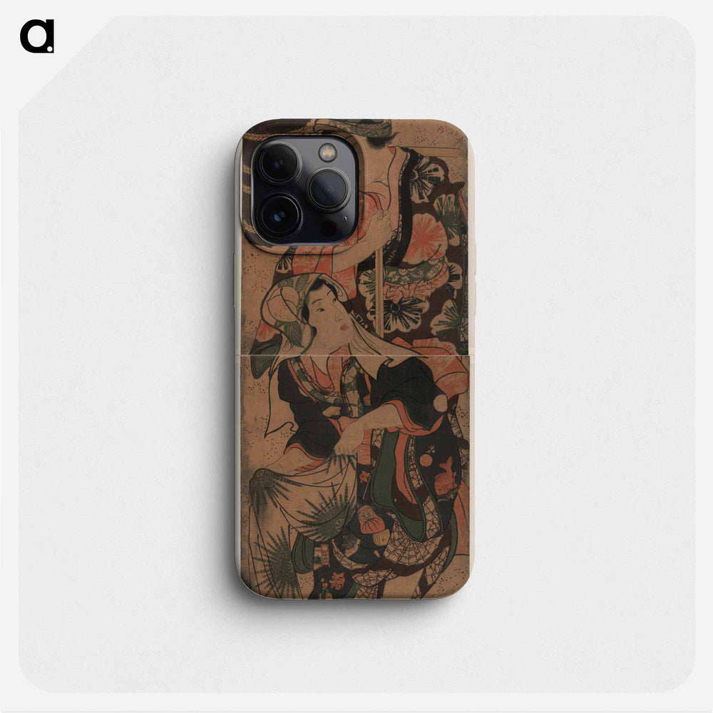 Shibakari to sentaku - 歌川 国芳 Phone Case.