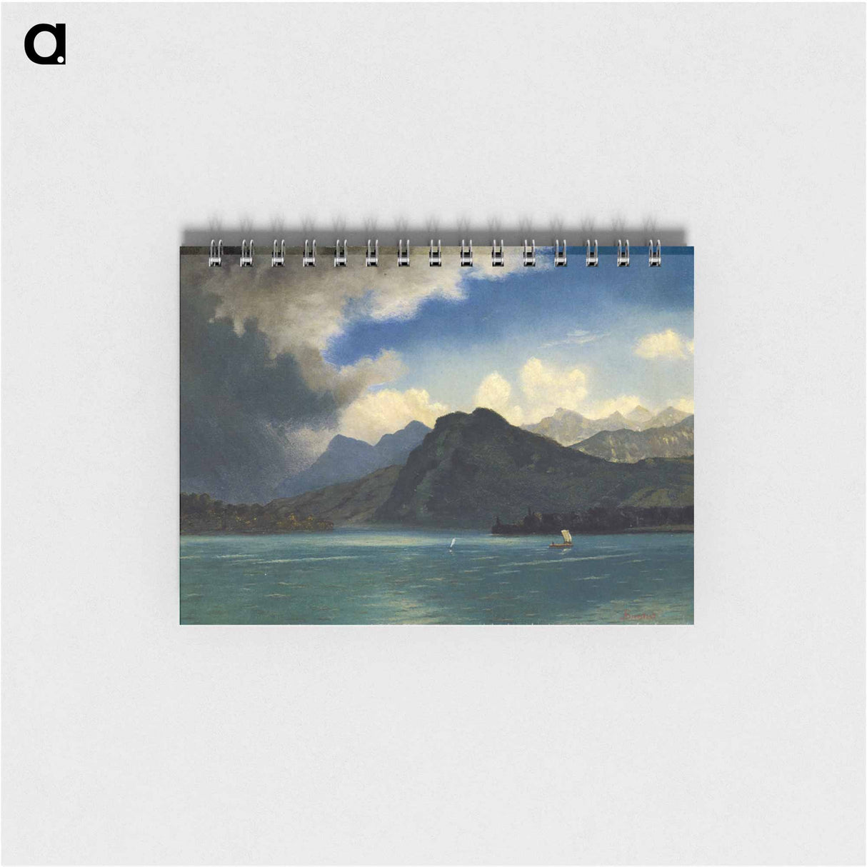 アートメモ帳-Approaching Storm - アルバート ビアスタット Memo.