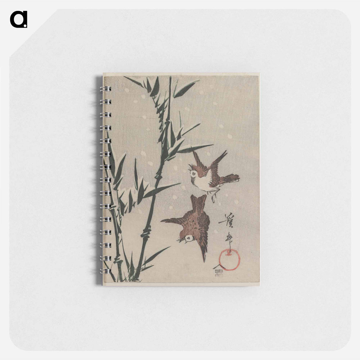 アートメモ帳-Sparrows, Bamboo and Falling Snow
- クリーブランド美術館 Memo.