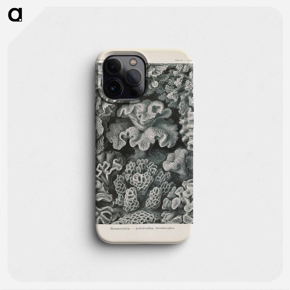 Marine life illustration - エルンスト ヘッケル Phone Case.