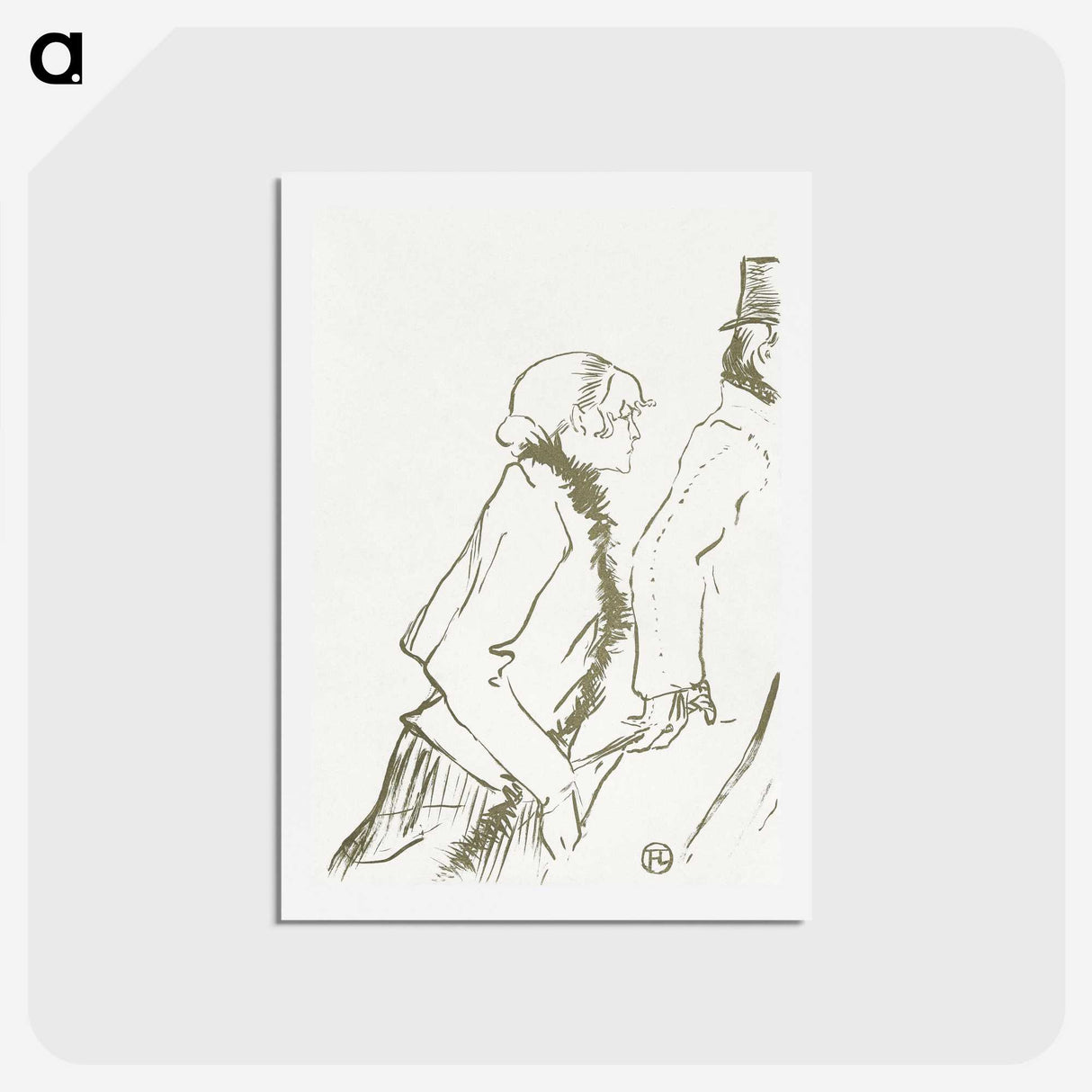 3-24_Henri-de-Toulouse-Lautrec_hagaki