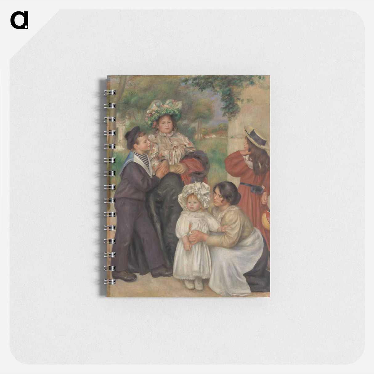 The Artist's Family - ピエール オーギュスト ルノワール Memo.