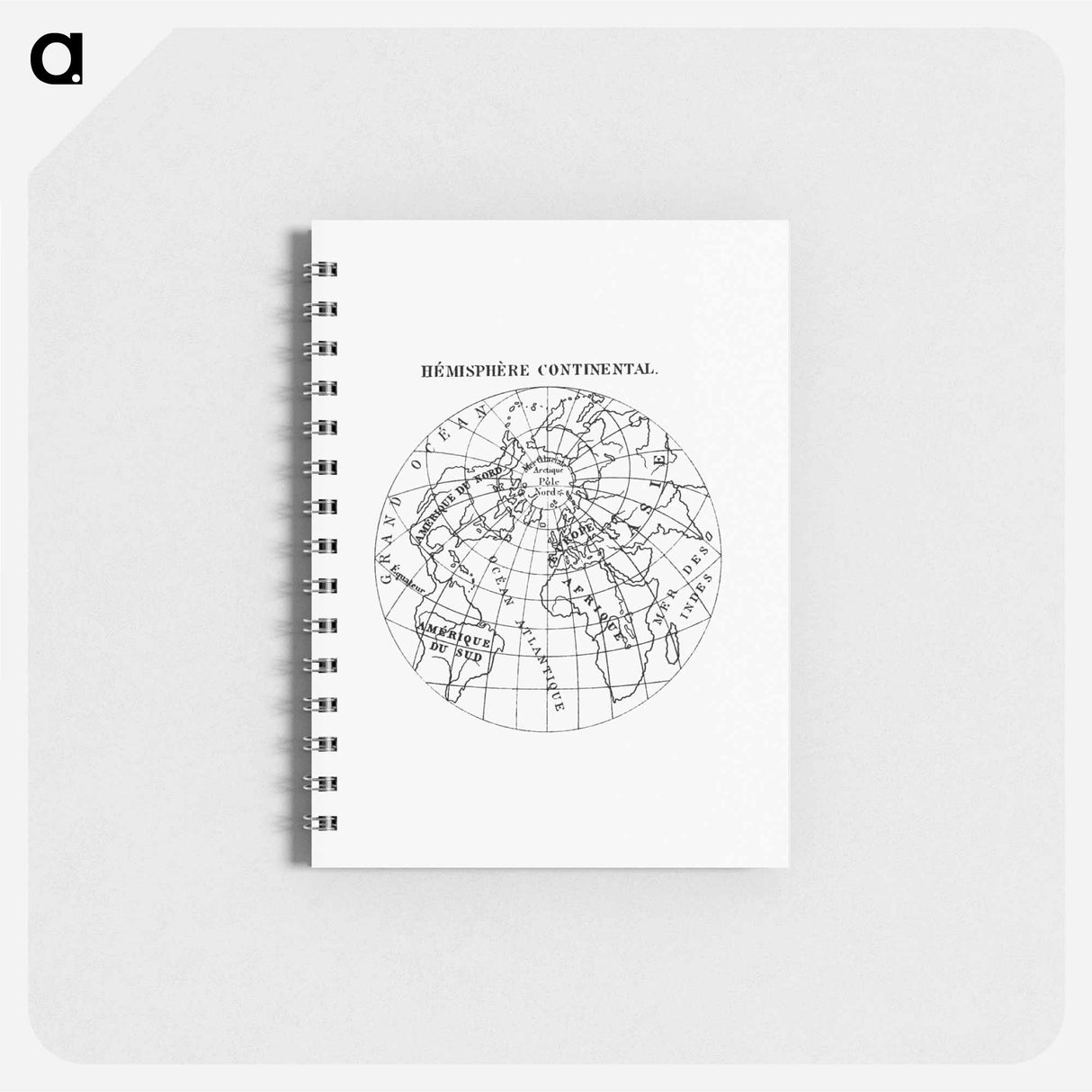 World atlas from Voyeur's Checklist - アンティーク地図 Memo.