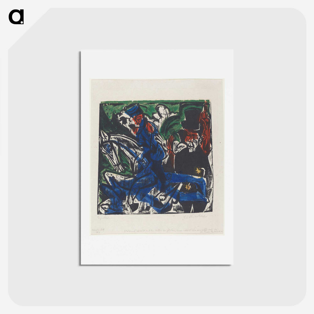 3-25_Ernst-Ludwig-Kirchner_hagaki