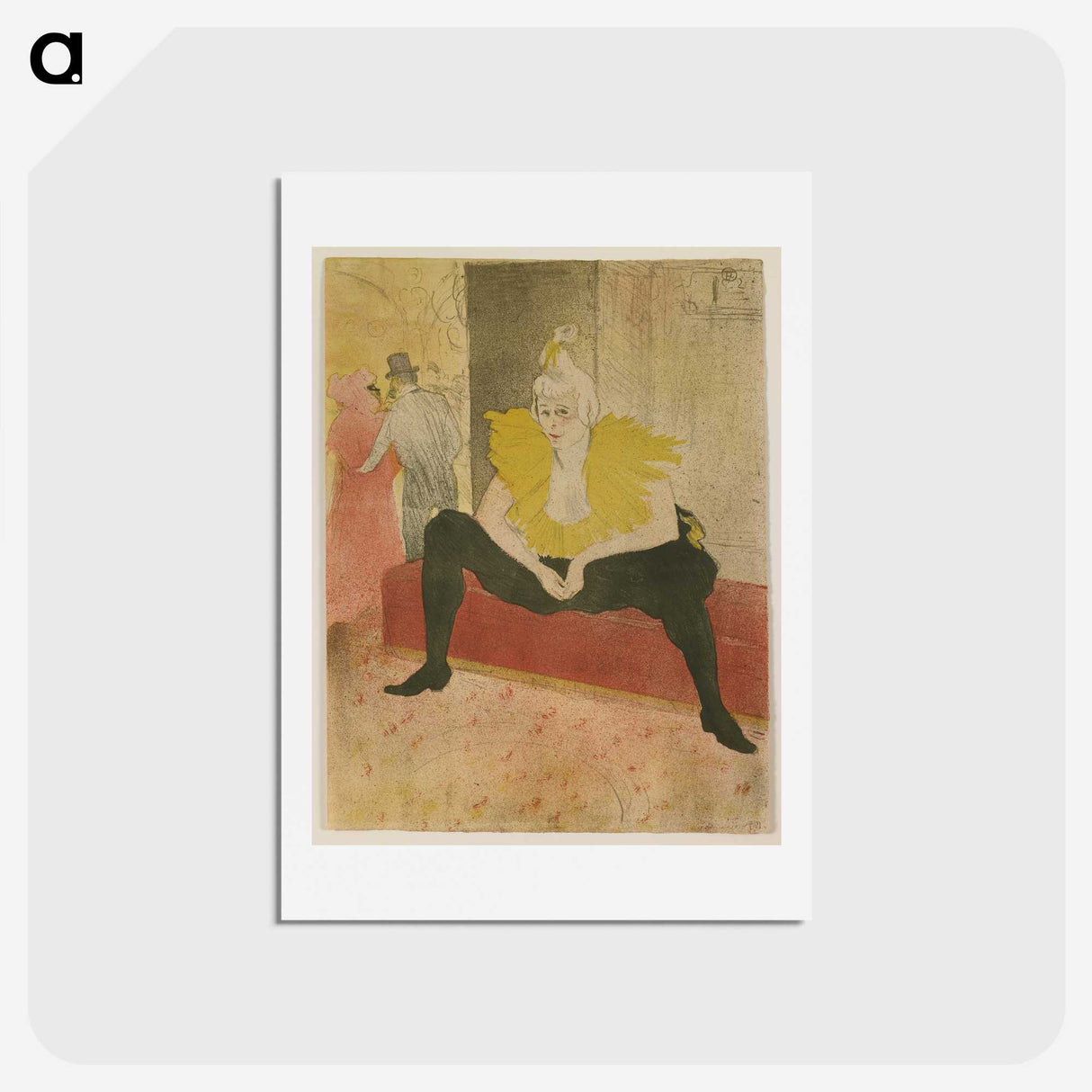 3-25_Henri-de-Toulouse-Lautrec_hagaki