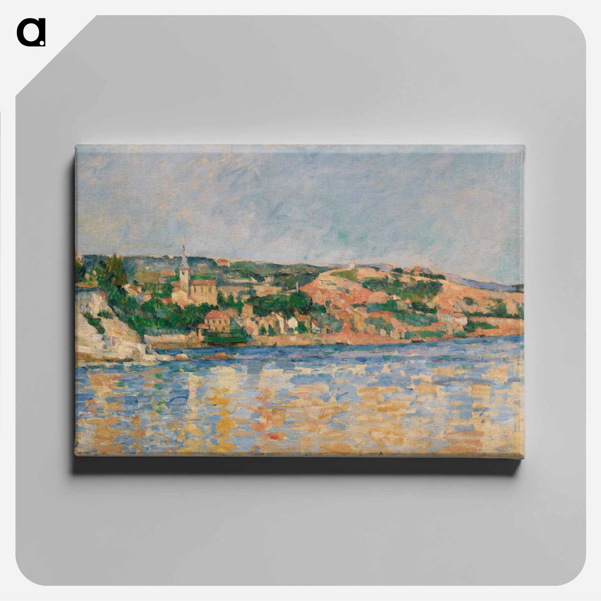 アートパネル-The Village of L'Estaque Seen from the Sea
- バーンズ・コレクション Canvas.