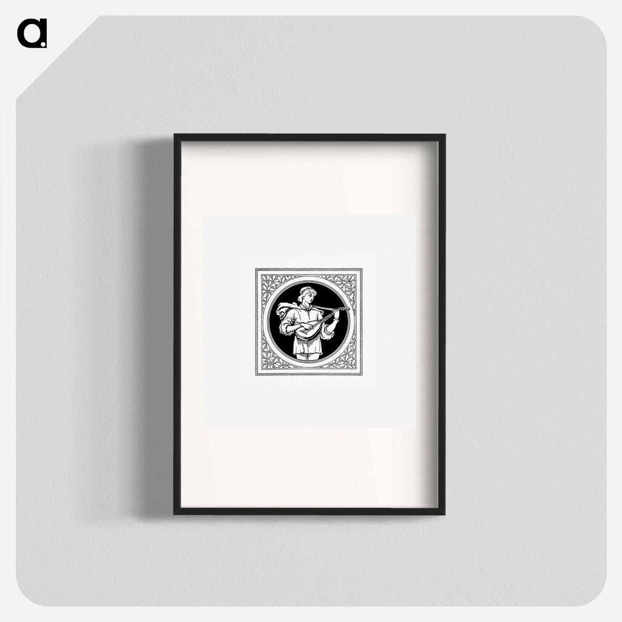 アートポスター-Medieval Male Character Badge, Heraldic Design
- 大英図書館 Poster.