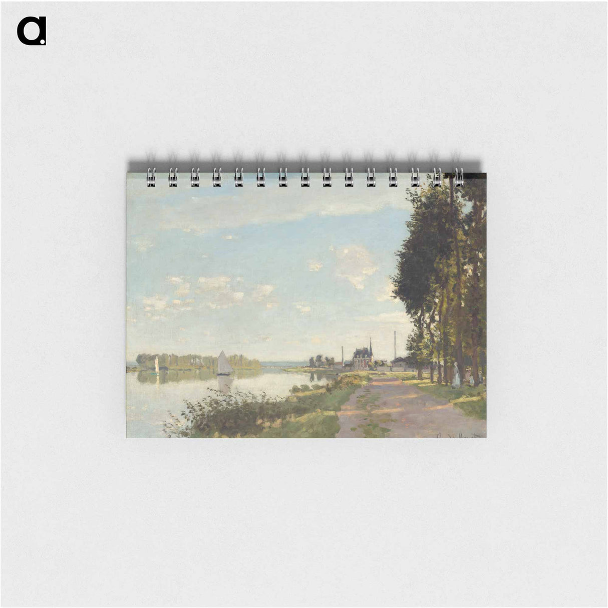 アートメモ帳-Argenteuil - クロード モネ Memo.