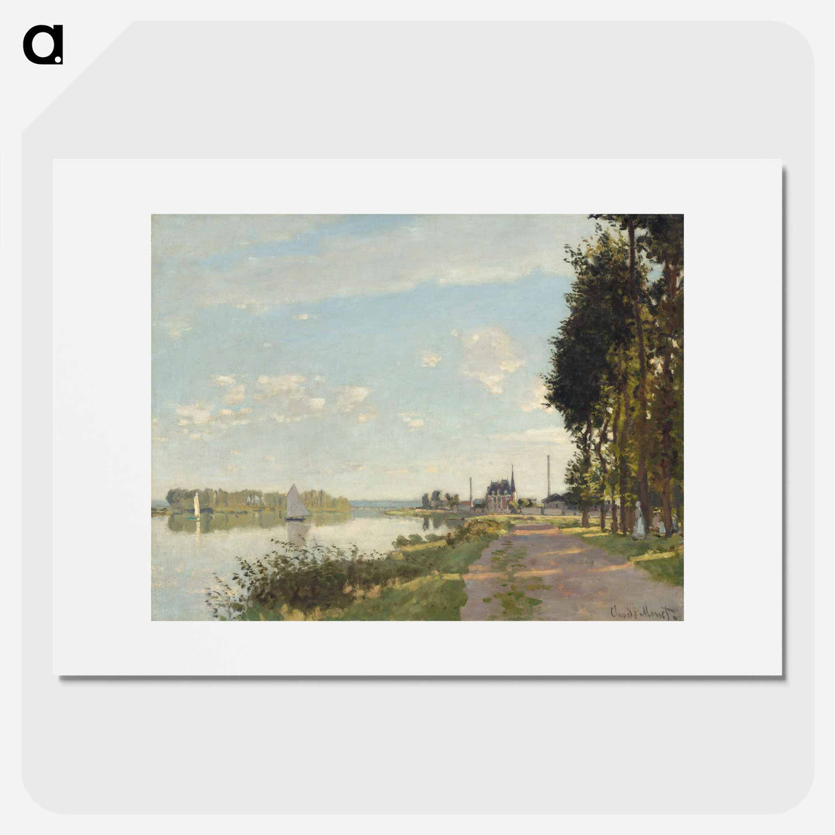 アートポスター-Argenteuil - クロード モネ Poster.