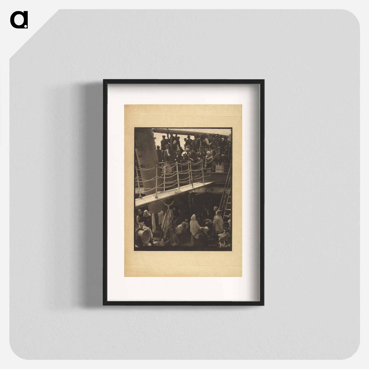 The Steerage - アルフレッド スティーグリッツ Poster.