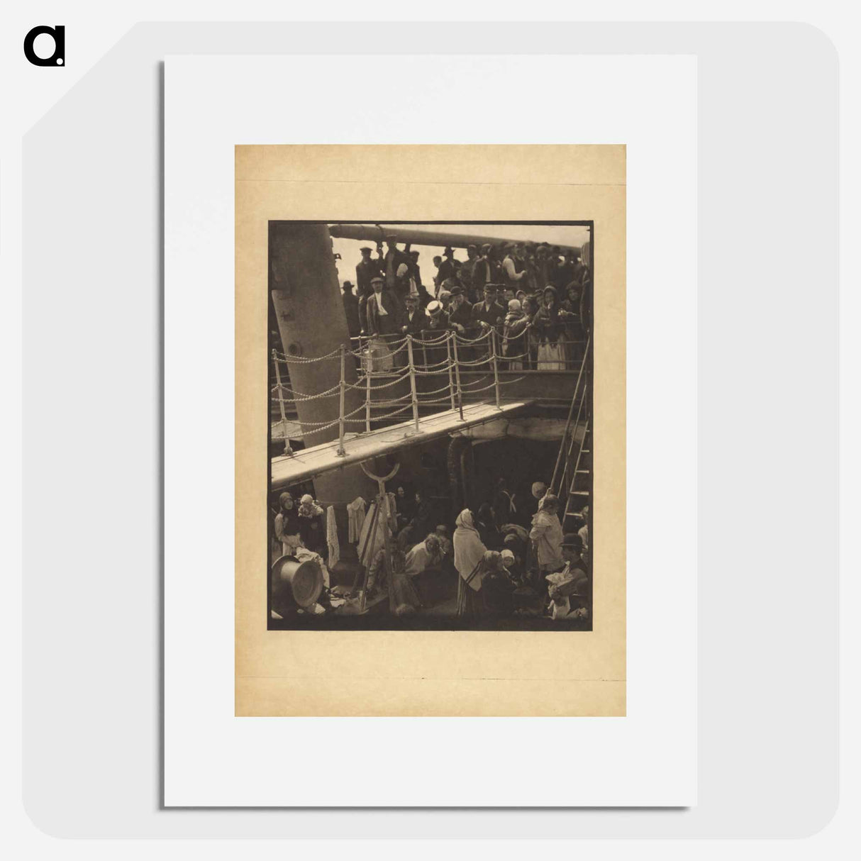 The Steerage - アルフレッド スティーグリッツ Poster.