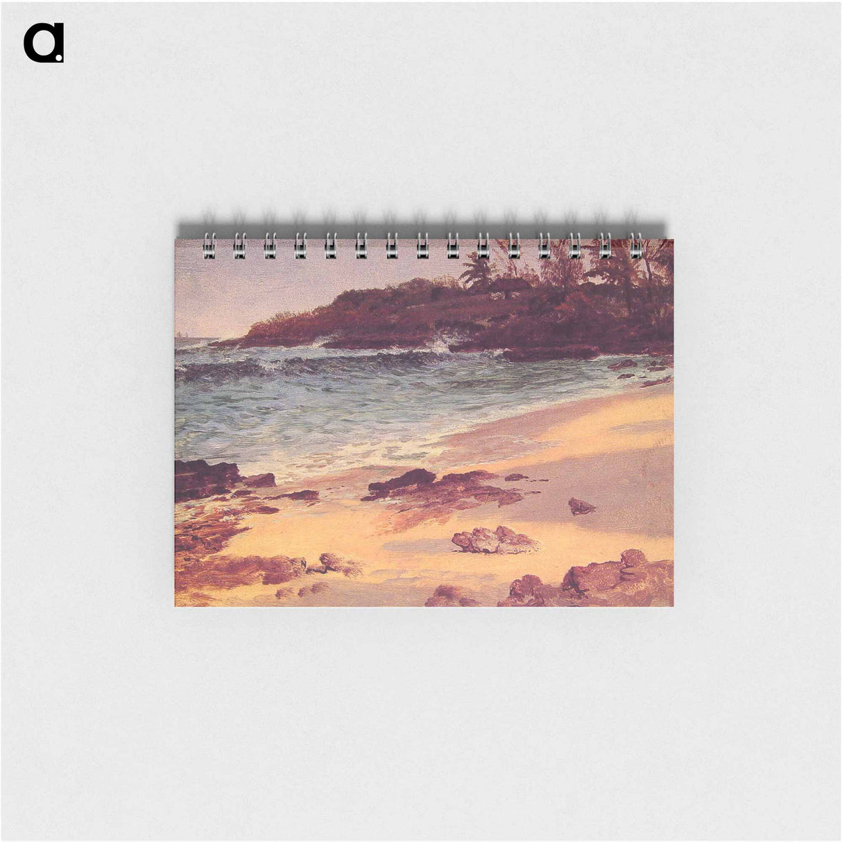 アートメモ帳-Bahama Cove - アルバート ビアスタット Memo.
