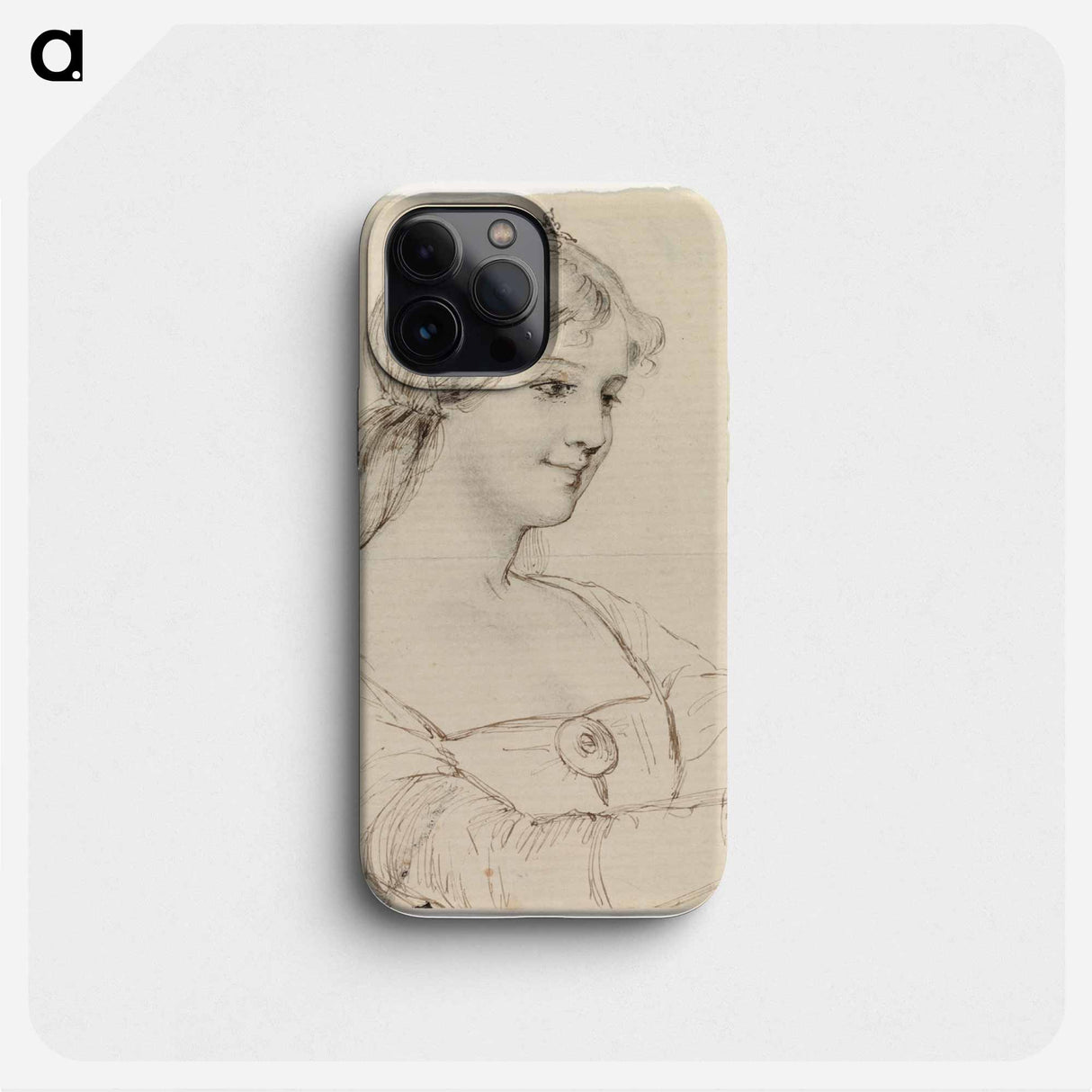 Queen bianca, sketch - アルバート エーデルフェルト Phone Case.