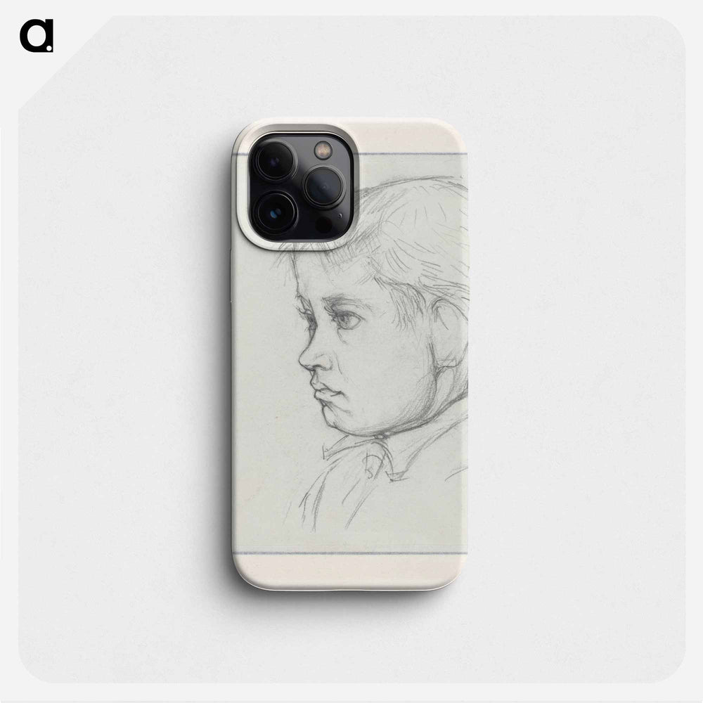 Portret van een onbekende jongen - ユリー デ フラーハ Phone Case.