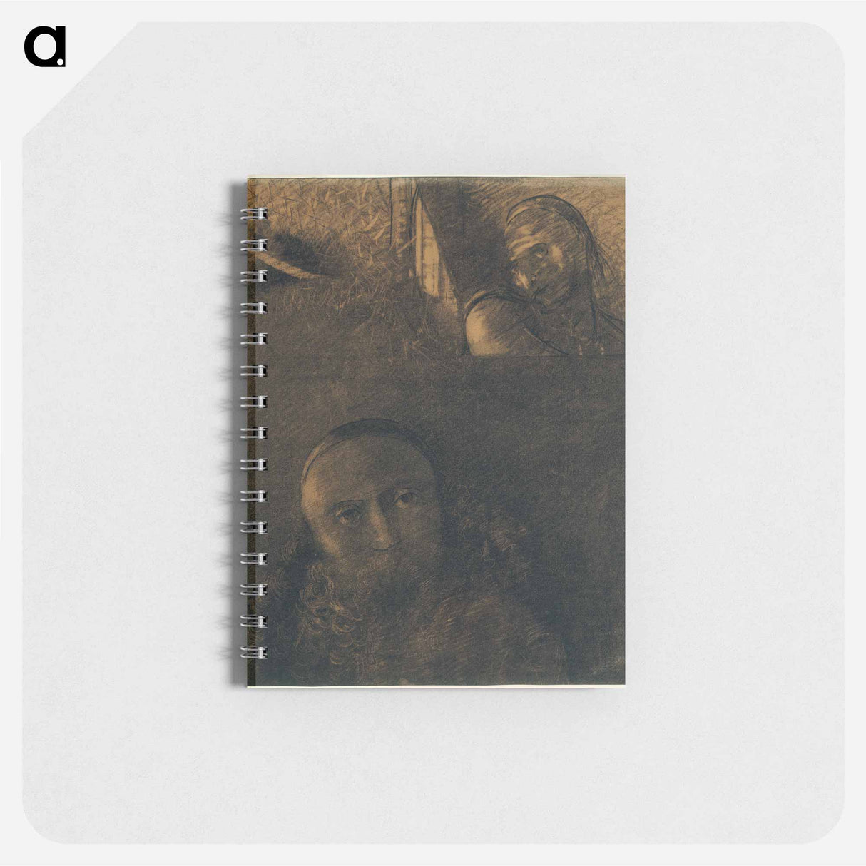 Faust and Mephistopheles - オディロン ルドン Memo.