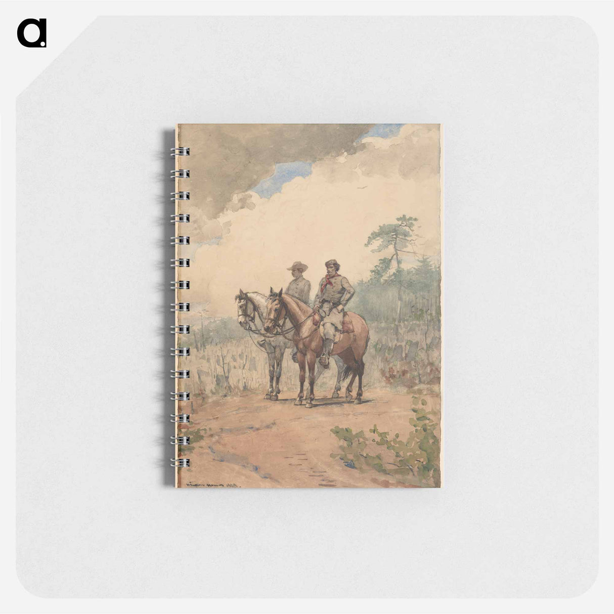 Two Scouts - ウィンスロー ホーマー Memo.