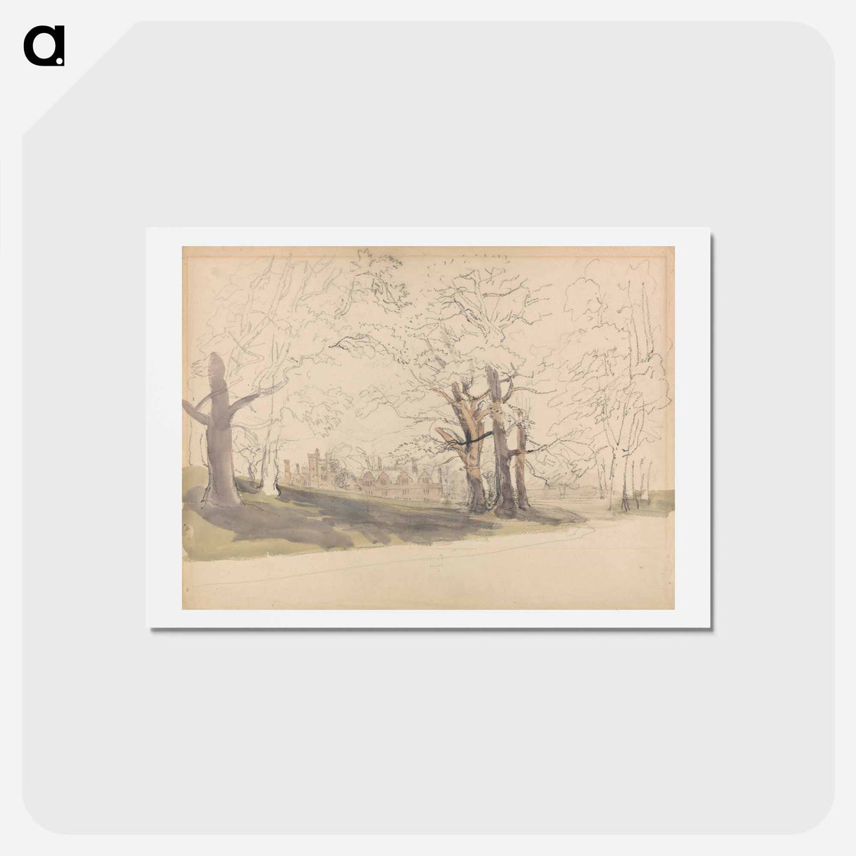 アートポストカード-Knole, Kent
- イェール大学アートギャラリー Postcard.