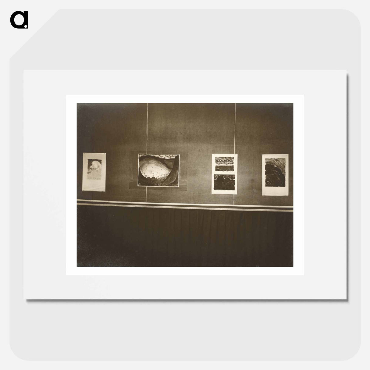 Main Room - Wall to right hand - アルフレッド スティーグリッツ Poster.