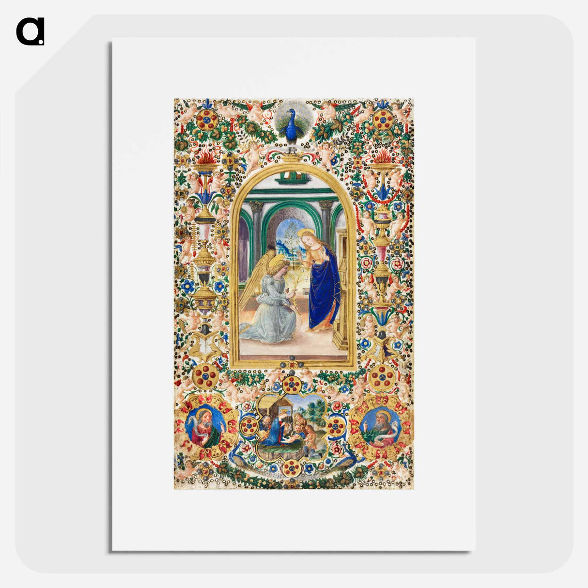 アートポスター-Annunciation, Nativity and Two Prophets
- クリーブランド美術館 Poster.
