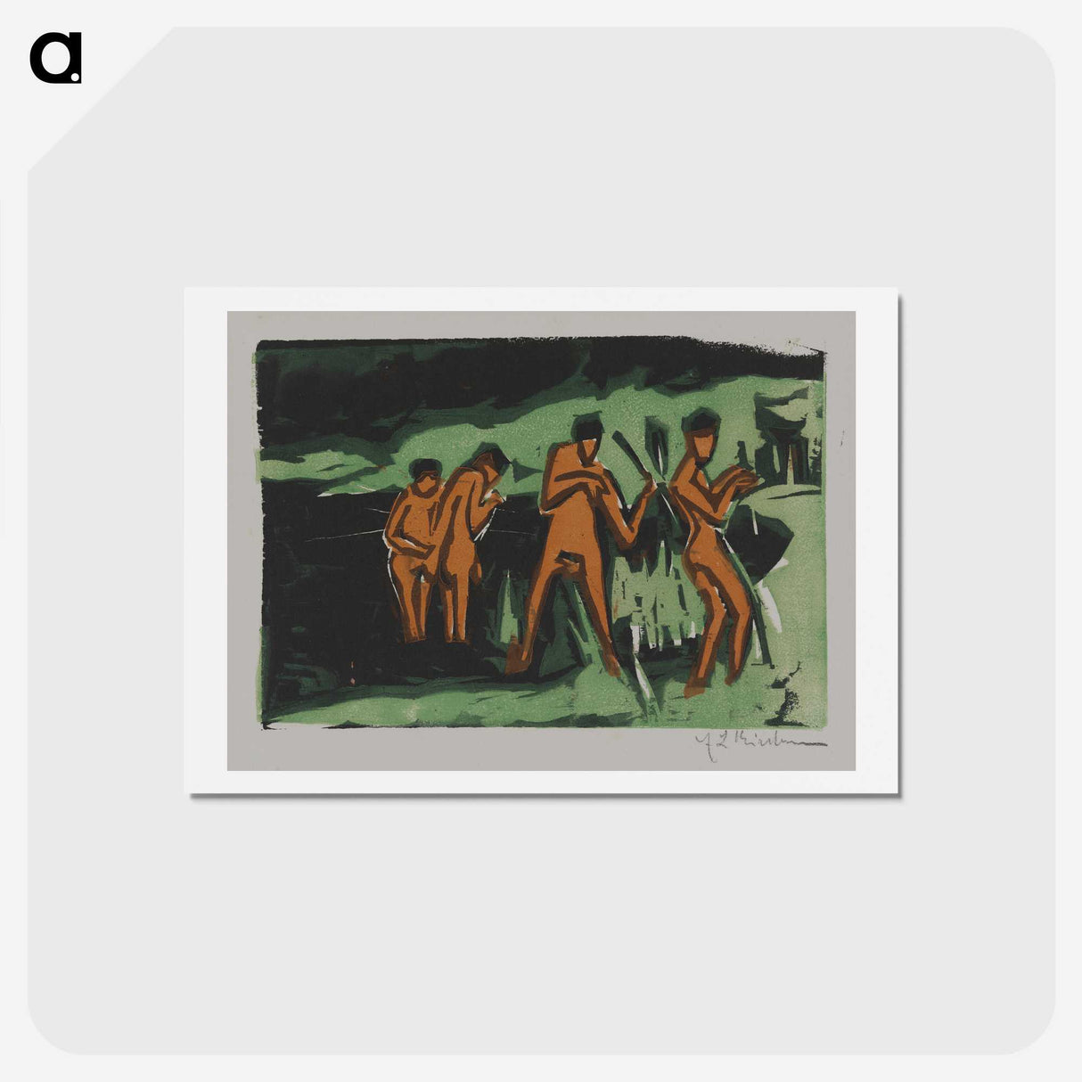 3-29_Ernst-Ludwig-Kirchner_hagaki