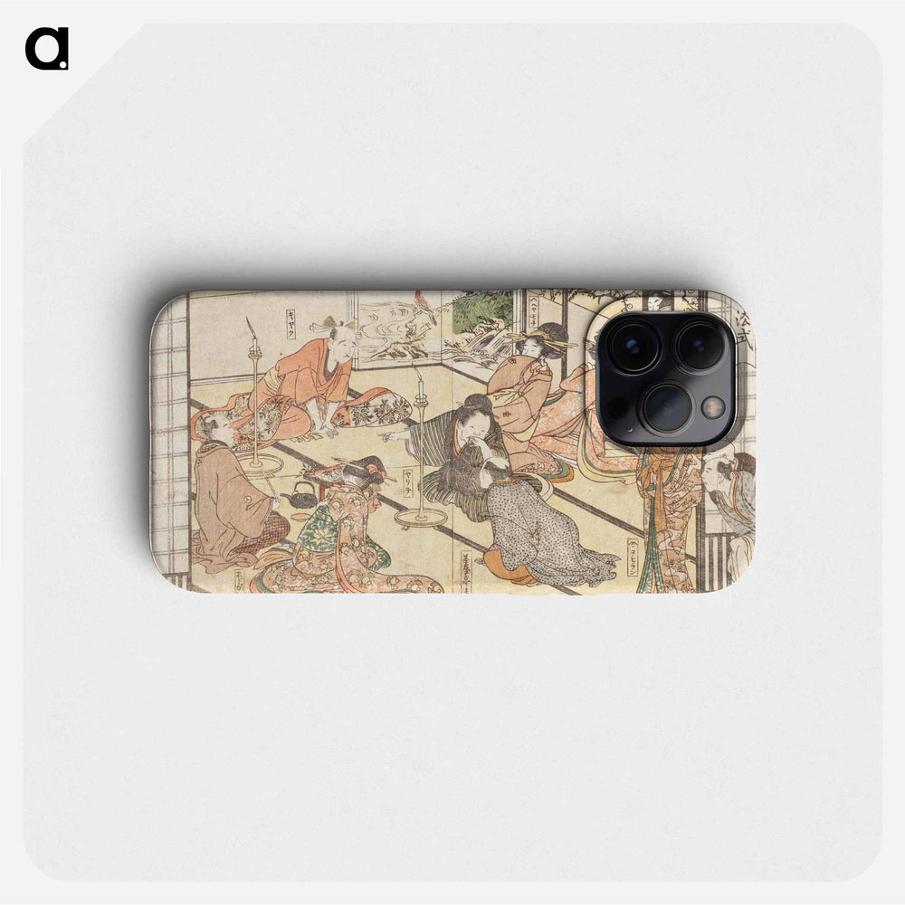 Rules of Conduct in the Pleasure Quarters - 喜多川 歌麿 Phone Case.