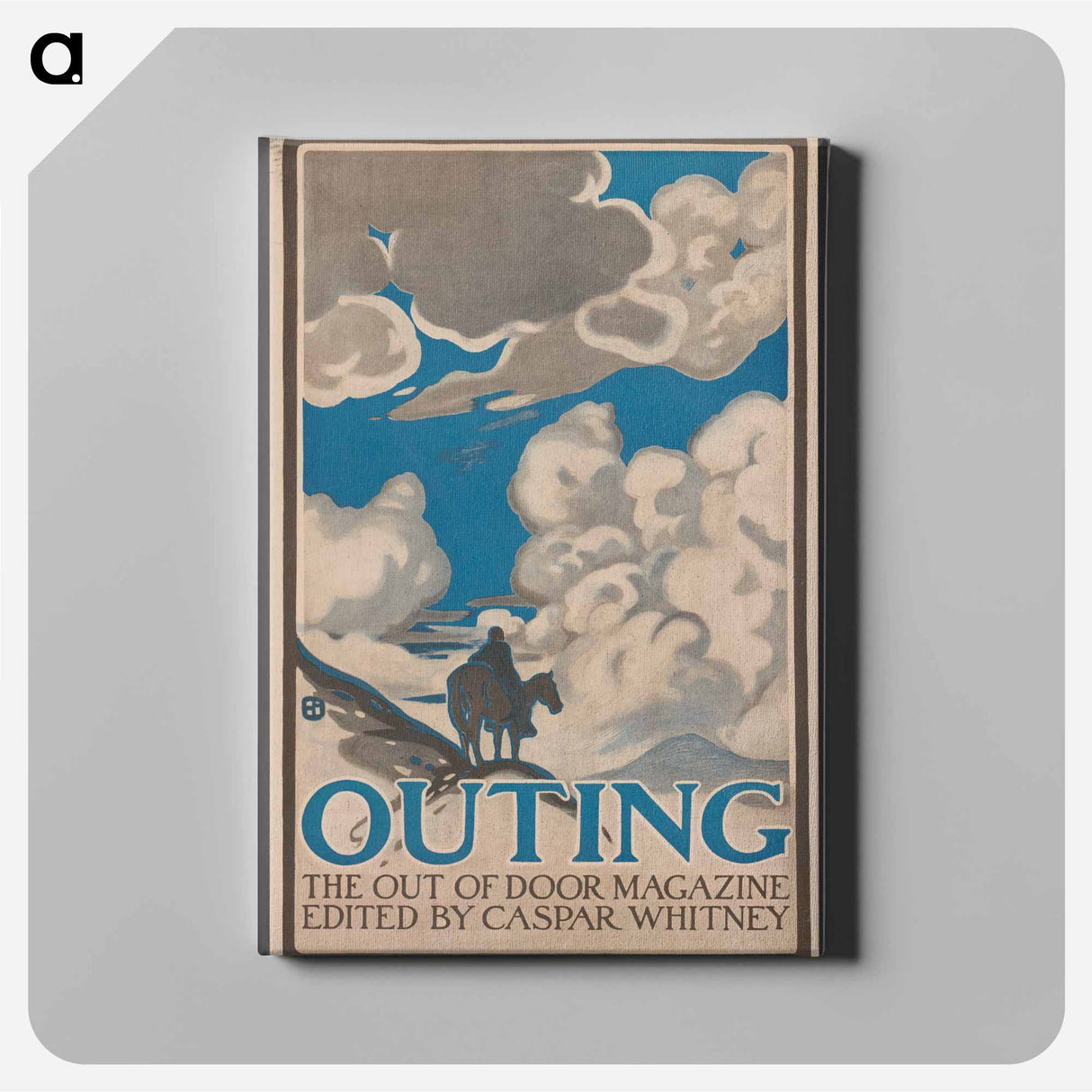 アートパネル-Outing - エドワード ペンフィールド Canvas.
