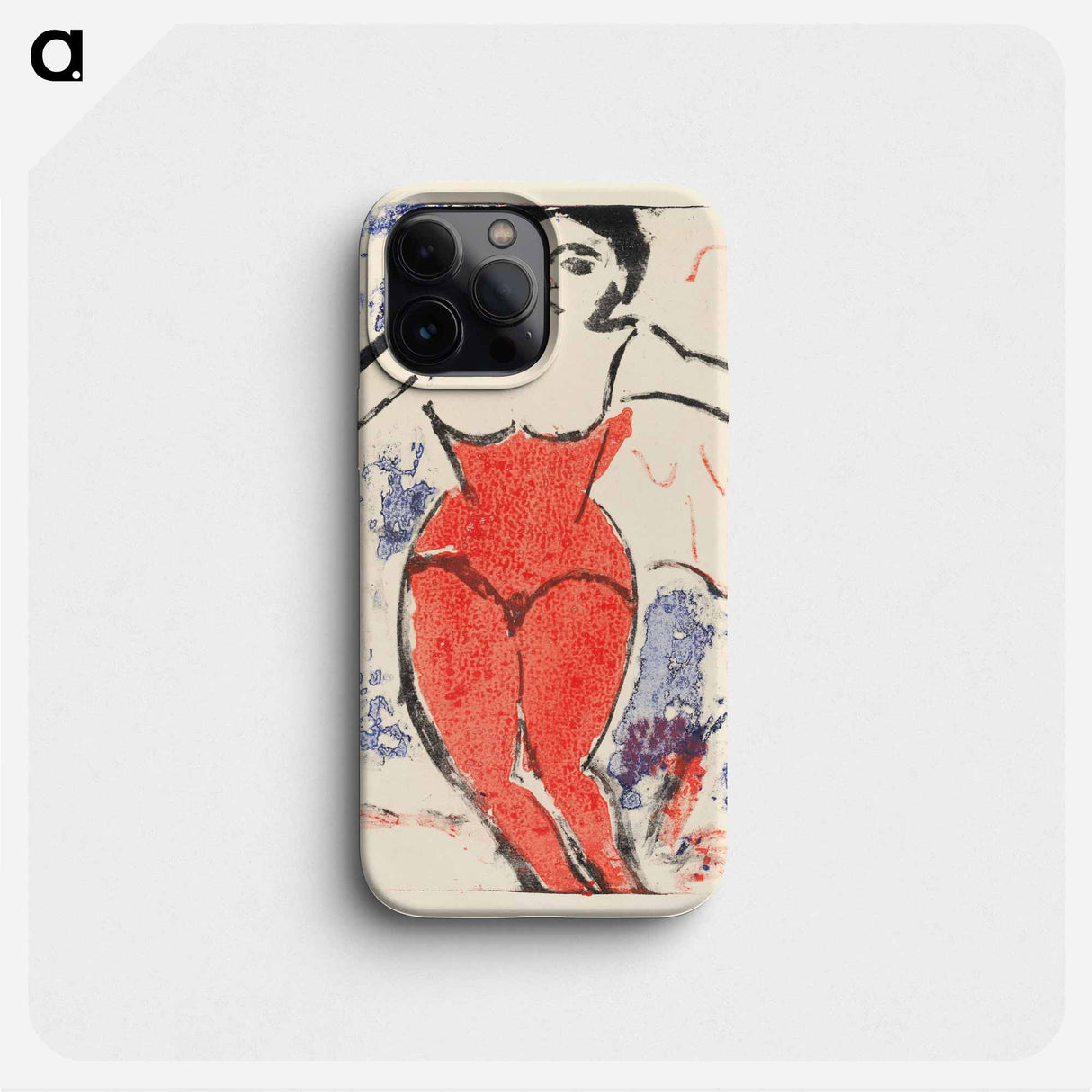 Performer Bowing - Ernst Ludwig Kirchner Phone Case.