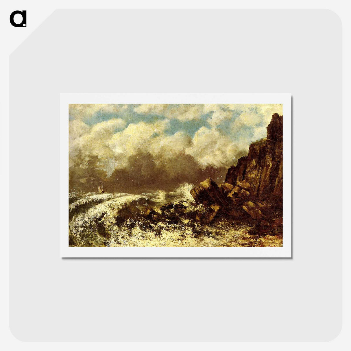 3-2_Gustave-Courbet_hagaki