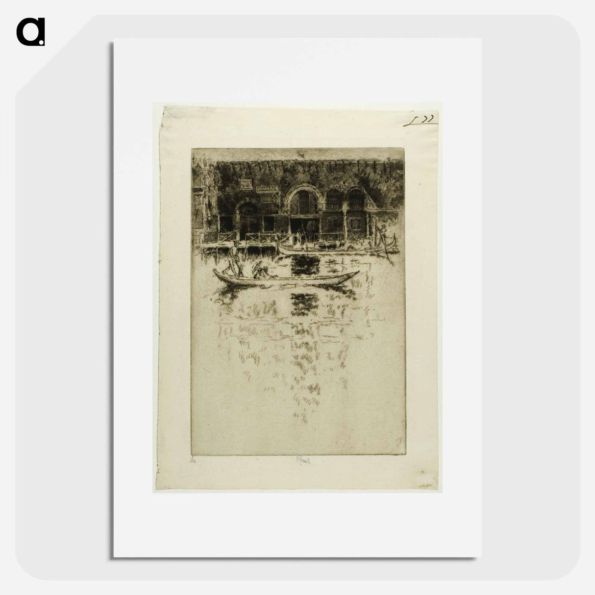 アートポスター-Byzantine Palace, Venice
- ジョセフ ペネル Poster.