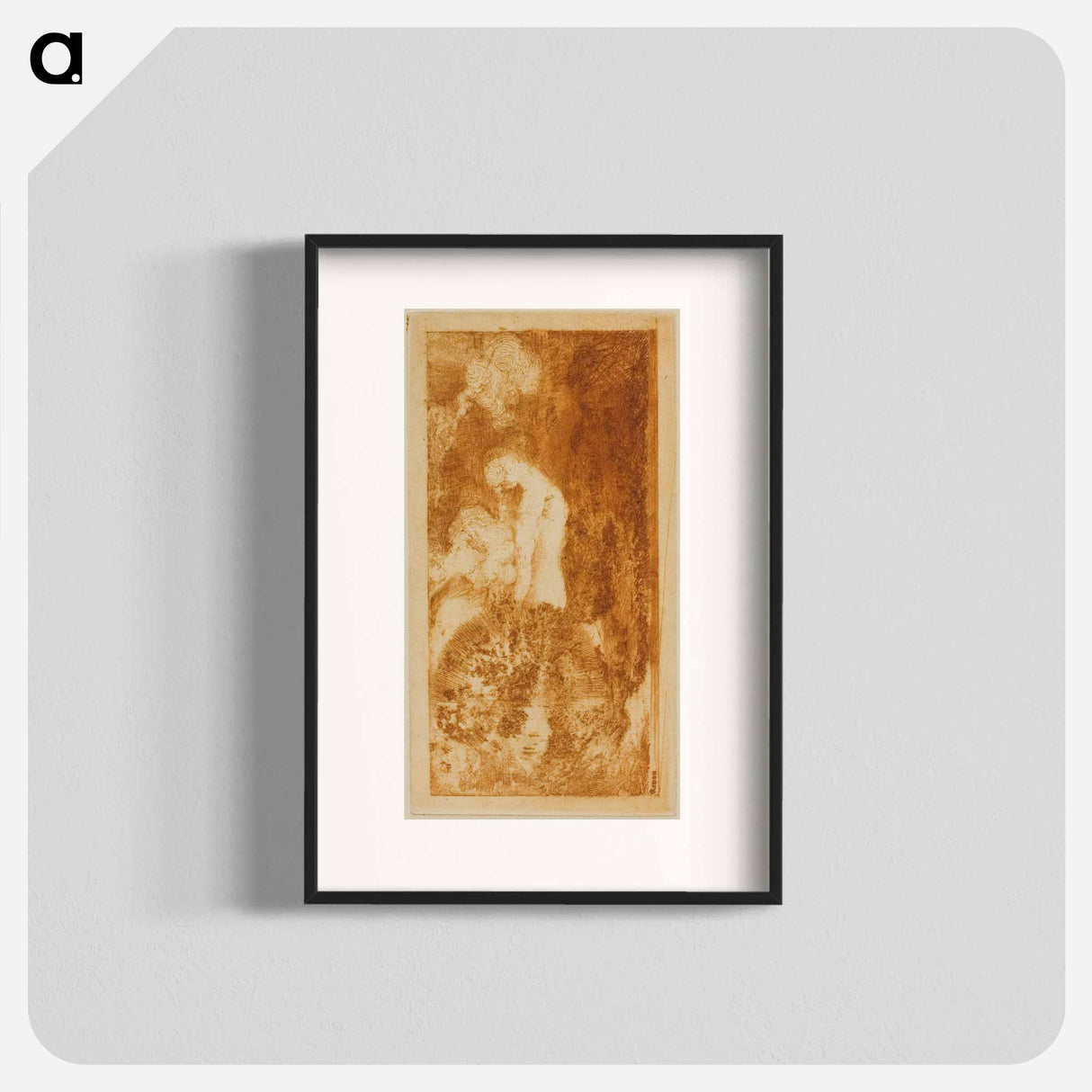 Bather - Odilon Redon Poster.