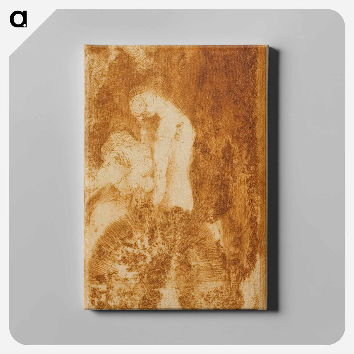 Bather - オディロン ルドン Canvas.