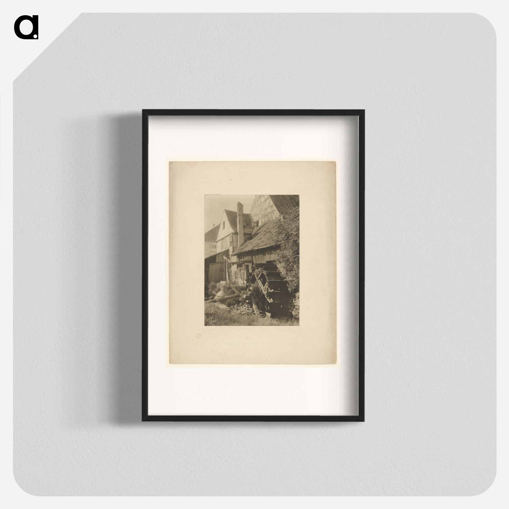 The Old Mill - アルフレッド スティーグリッツ Poster.