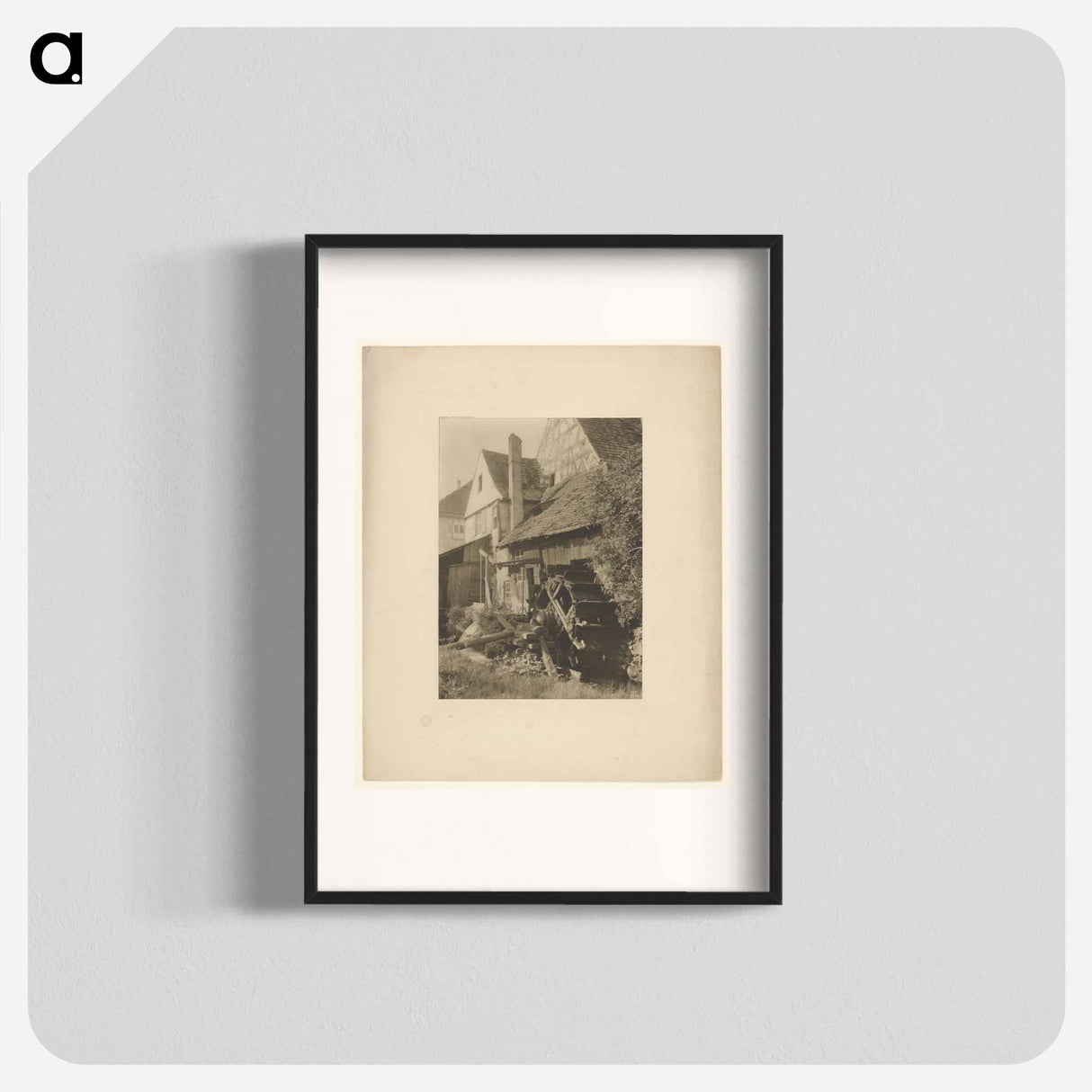 The Old Mill - アルフレッド スティーグリッツ Poster.